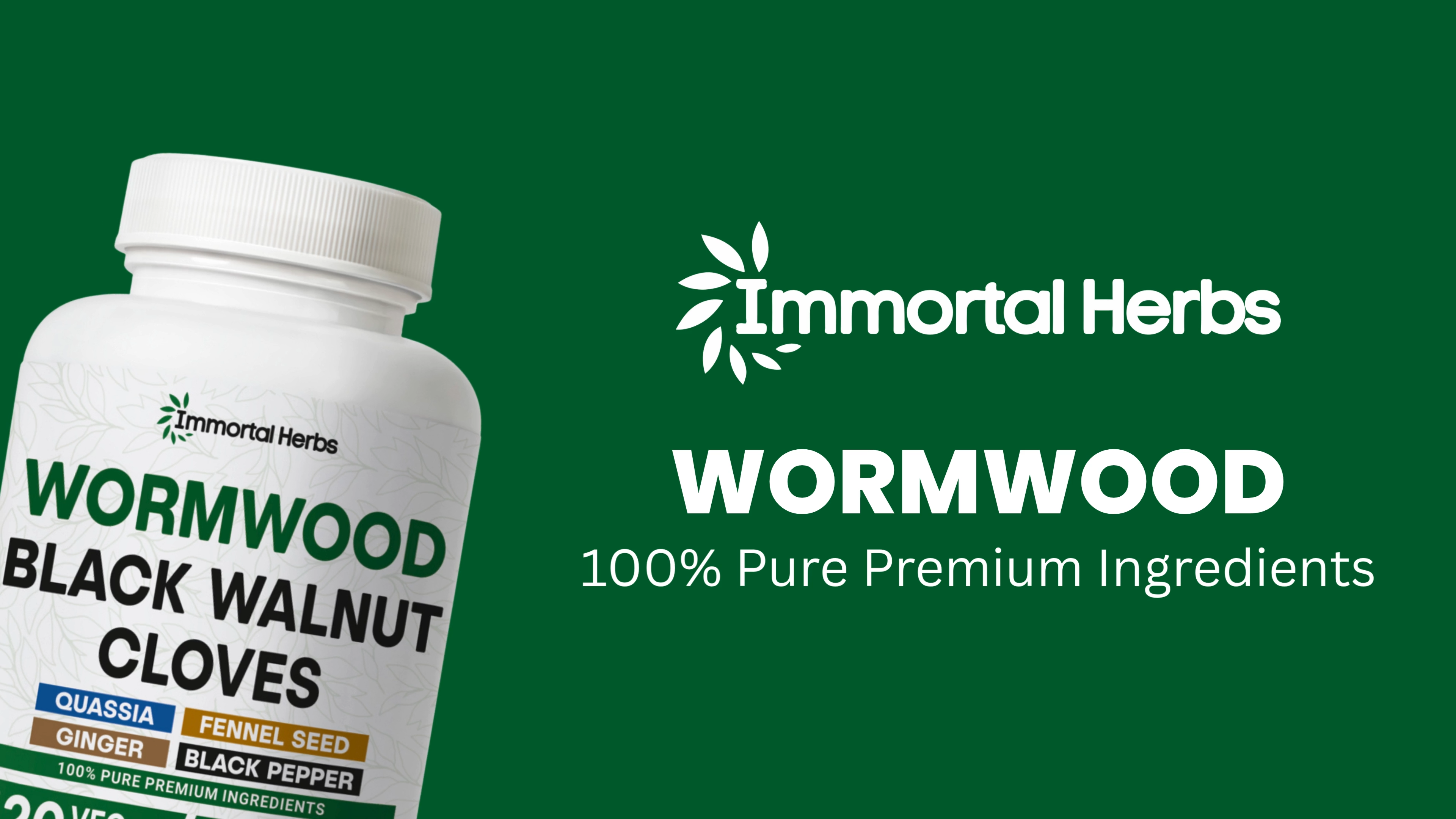 Amazon.com: Immortal Herbs Wormwood Black Walnut Clove Cleanse